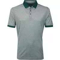 Suitable - Tyler Polo Donkergroen - S - Modern-fit