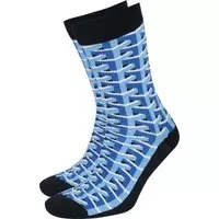 Suitable - 3D Pattern Sokken Blauw - 42-46 -
