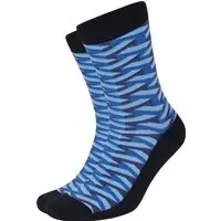 Suitable - Pattern Sokken 3D Donkerblauw - 42-46 -