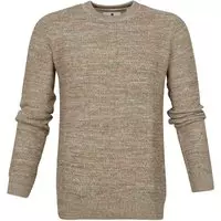 Anerkjendt - Sweater Akrico Beige - Maat S - Modern-fit