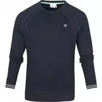 Blue Industry - Pullover O-hals Navy - M - Modern-fit