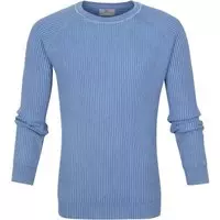 Suitable - Prestige Pullover Cris Blauw - M - Modern-fit