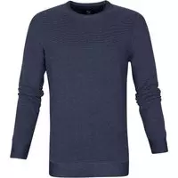 Suitable - Respect Pullover Jean Donkerblauw - M - Modern-fit