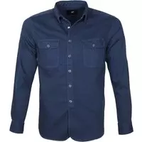 Suitable - Pascal Overshirt Donkerblauw - M - Modern-fit