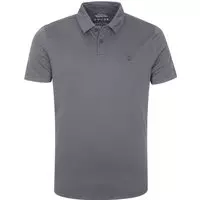 Ecoalf - Polo Theo Donkergrijs - M - Modern-fit