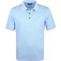 Casa Moda - Polo Blauw - Regular-fit - Heren Poloshirt Maat M