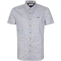 No-Excess - KM Overhemd Bladeren Sun - M - Heren - Modern-fit