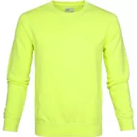 Colorful Standard - Sweater Neon Geel - XXL - Regular-fit