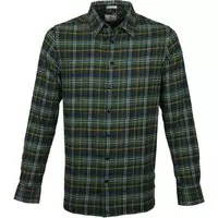Dstrezzed - Overhemd Ruit Groen - L - Heren - Regular-fit