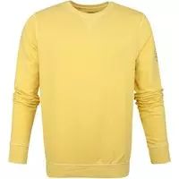 Ecoalf - San Diego Sweater Geel - L - Modern-fit