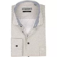 Ledub - Overhemd Patroon Geel - 39 - Heren - Modern-fit