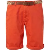 No Excess - Short Garment Dye Oranje - Modern-fit - Broek Heren maat 31