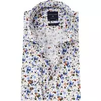 Profuomo - Overhemd Polka Dot Print - 39 - Heren - Slim-fit