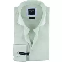 Profuomo - Overhemd Sleeve 7 Groen - 40 - Heren - Slim-fit