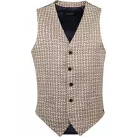 Scotch and Soda - Gilet Beige - M - Modern-fit