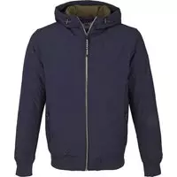 Scotch and Soda - Hooded Jas Navy - XXL - Modern-fit