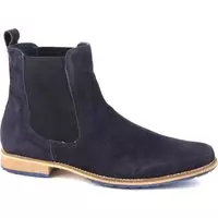 Suitable - Suede Boots Chelsea Navy - 44 -