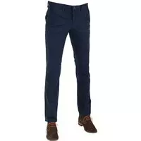 Suitable - Chino Oakville Donkerblauw Print - Slim-fit - Chino Heren maat 26
