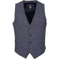 Suitable - Gilet Boucle Navy - 50 - Modern-fit