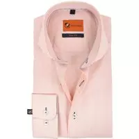 Suitable - Overhemd Pinpoint Oranje 174-3 - 39 - Heren - Slim-fit