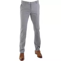 Suitable - Pantalon Premium Grijs - Slim-fit - Pantalon Heren maat 25