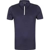 Suitable - Prestige Iggy Polo Donkerblauw - M - Modern-fit