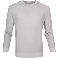 Suitable - Prestige Merino Pullover Grijs - L - Regular-fit