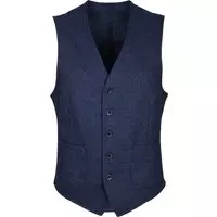 Suitable - Travis Gilet Easky Indigo - 48 - Modern-fit