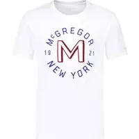 McGregor - T-Shirt Pocket Wit Logo - S - Regular-fit
