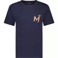 McGregor - T-Shirt Pocket Logo Donkerblauw - S - Regular-fit