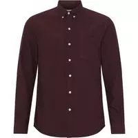 Colorful Standard - Overhemd Bordeaux - S - Heren - Modern-fit