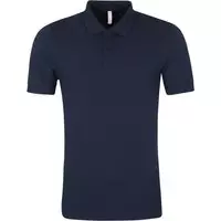 Sun68 - Polo Cold Dye Donkerblauw - XXL - Modern-fit