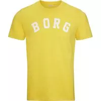 Bjorn Borg Berny heren tshirt - sportswear - geel - maat XXL