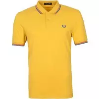 Fred Perry - Polo M3600 Geel - S - Slim-fit