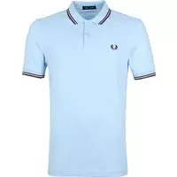 Fred Perry - Polo M3600 Lichtblauw N45 - S - Slim-fit