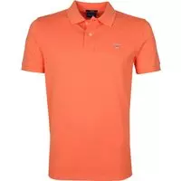 Gant - Poloshirt Rugger Russet Oranje - L - Regular-fit