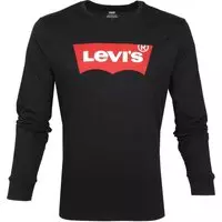 Levi's - Original LS T-shirt Zwart - S - Modern-fit