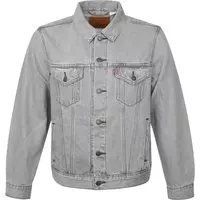 Levi's - Trucker Spijkerjack Grijs - L - Regular-fit