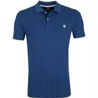 Marc O'Polo - Fiets Polo Donkerblauw - XL - Modern-fit