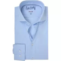 Pure - H.Tico The Functional Shirt Blauw - Maat 38 - Slim-fit