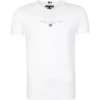 Tommy Hilfiger - Essential T-shirt Wit - XXL - Modern-fit