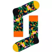 Happy Socks Sokken Leopard Socks Groen Maat:41-46