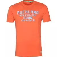 New Zealand Auckland - Te Au T-shirt Oranje - L - Modern-fit