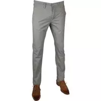 MAC - Chino Lennox Dessin Tin Grey - Modern-fit - Chino Heren maat W 36 - L 30