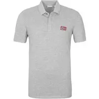 Napapijri - Polo Ebea Grijs - XL - Modern-fit