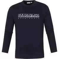 Napapijri - Ballar Sweater Donkerblauw - XXL - Modern-fit