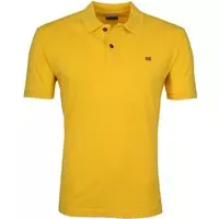 Napapijri Poloshirt - Maat XL  - Mannen - geel