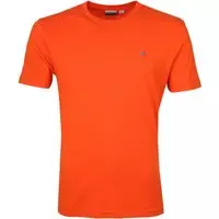 Napapijri - Selios T-shirt Oranje - XL - Slim-fit