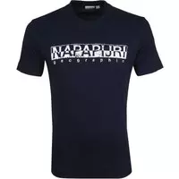 Napapijri - Solanos T-shirt Navy - XL - Slim-fit