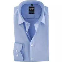 OLYMP Level Five Overhemd Body-Fit Blauw